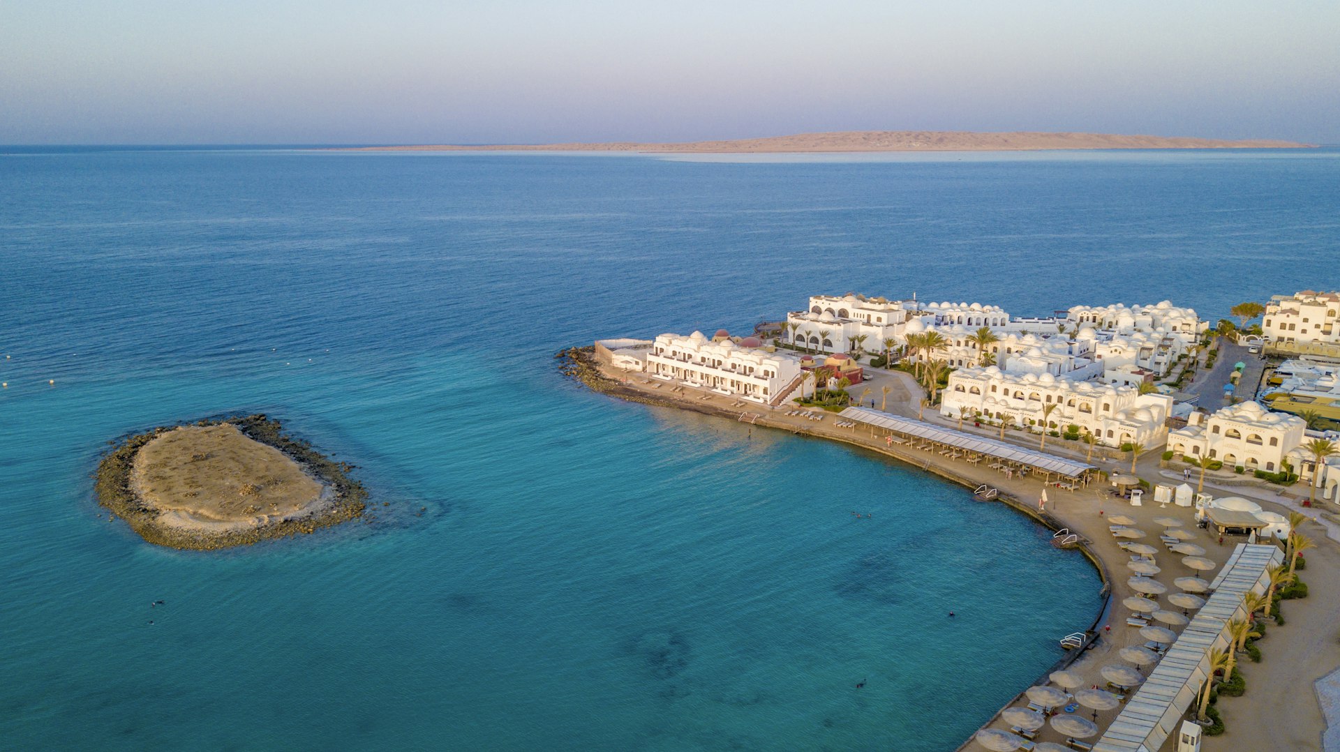 Pharaoh Bay Resort Aerial View